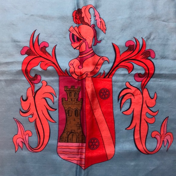 Vintage Silk Scarf - Picture 3 of 7